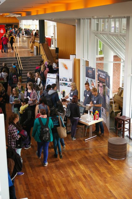 Die Besucher hatten viele Anlaufstellen