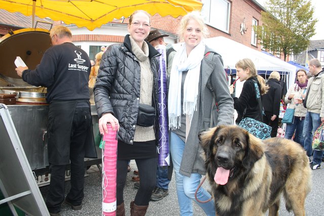 Diese Zwei suchten "Satteltaschen" für ihren riesigen Leonberger