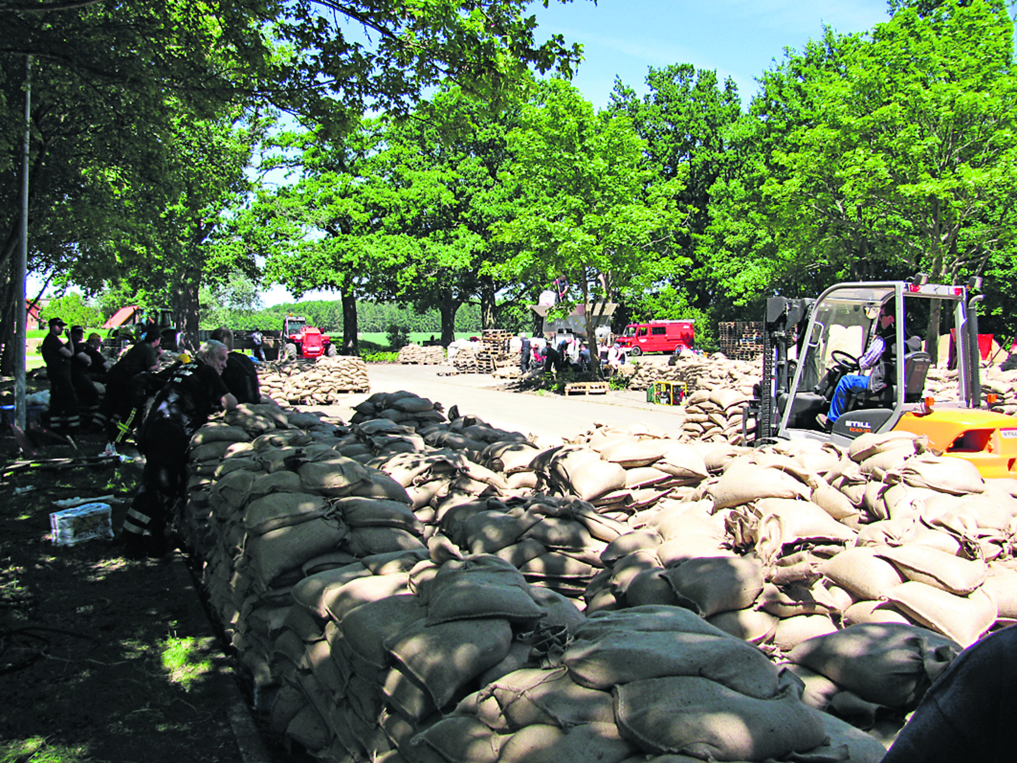 Vor Der Sturmflutsaison Sandsack Depots Sind Leer Jork