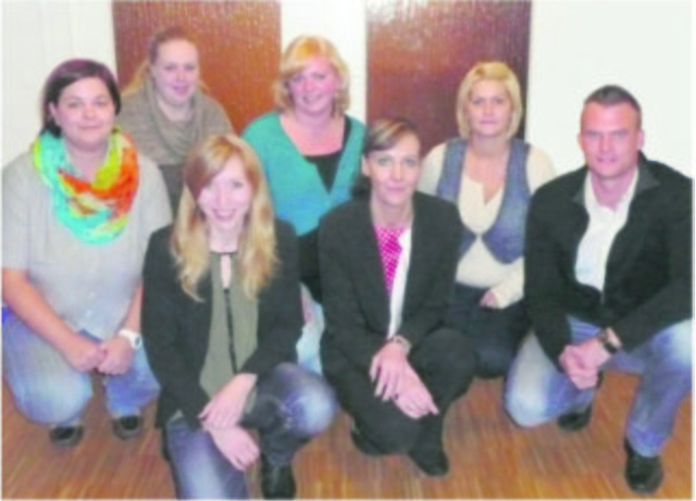 Neuer Vorstand (v. li.): Kristina Bätje, Jennifer Sauer, Isabell Farbowski, Wencke Kahrs,  die Vorsitzende Marina Tudyka, Tanja Heinbockel und Thomas Schönbeck | Foto: oh