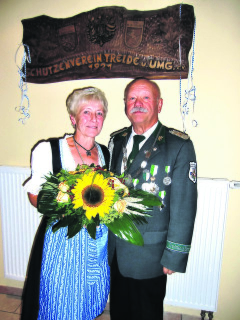 Vize-König Theodor Behrendt mit Ehefrau Christel
