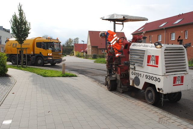 Die Erschließungsgesellschaft "LEG" lässt die Ringstraße endgültig fertigstellen