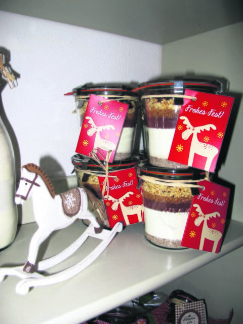Tolle Geschenkidee: Leckere Backmischungen im Weckglas
