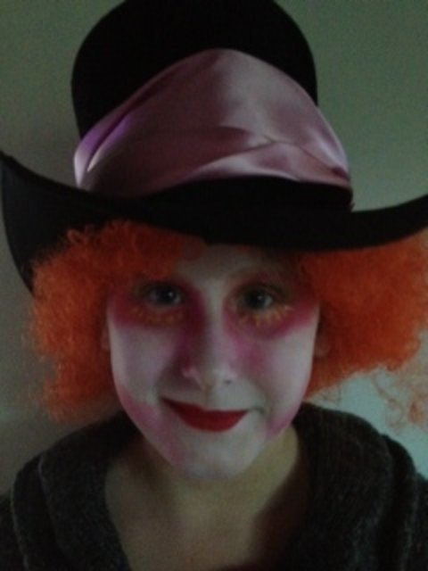 Felina war als der "Hutmacher" aus "Alice im Wunderland" unterwegs | Foto: oh