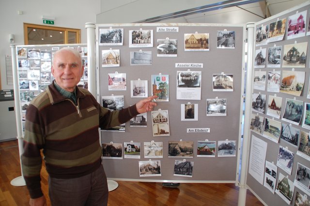 Einen Teil seiner Fotos stellt Horst Fitschen zurzeit in der Kreissparkasse in Assel aus | Foto: ig