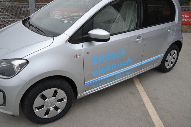 Volkswagen ist ab sofort mit dem VW e-up! unterwegs