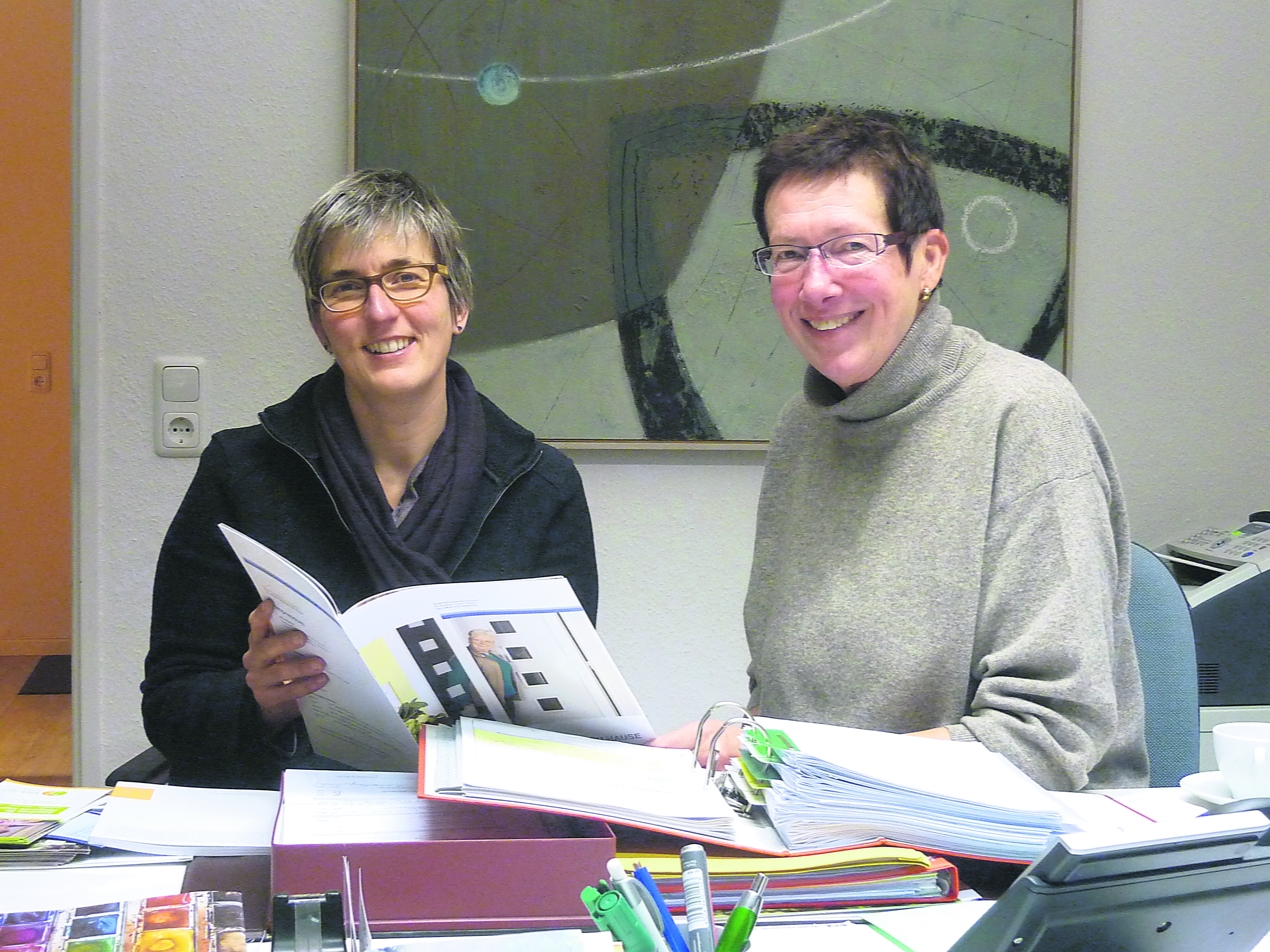 Sylvia Pankop (li.) und Marieta Schimatowitsch