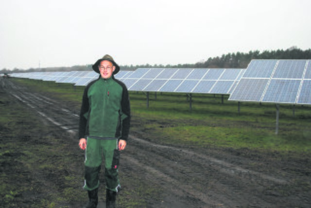 Wendelin Schmücker ist froh, dass der Solarpark doch noch gebaut wurde