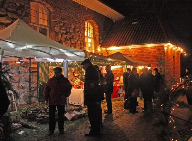 Stimmungsvolles Ambiente sowohl in Bargstedt...