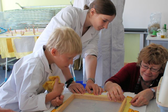 Das erfolgreiche Papier-Projekt soll 2014 an der Zukunftswerkstatt wiederholt werden | Foto: Dr. Frank Neuse