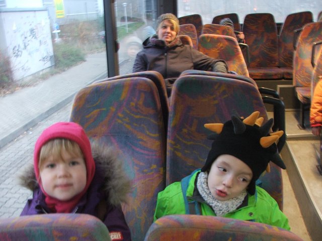 die Busfahrt | Foto: Waldkindergarten Ottensen