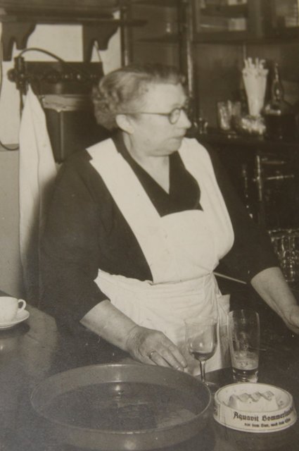 Geborene Gastwirtin: Else Palm, die den Betrieb in den 1960er Jahren von ihren Eltern übernahm. Karsten Feicks ist ihr Enkel