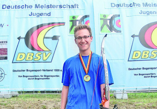 Wurde Deutscher Meister mit dem Recurvebogen: Christoph Witt | Foto: oh