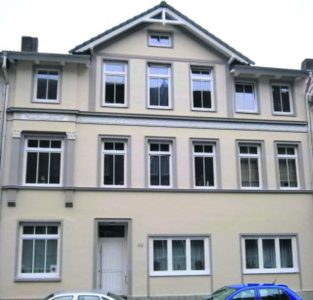 Lüneburg: 
Mehrfamlienhaus - 
Sanierung - Kunststofffenster 
und -türen | Foto: Bebatherm