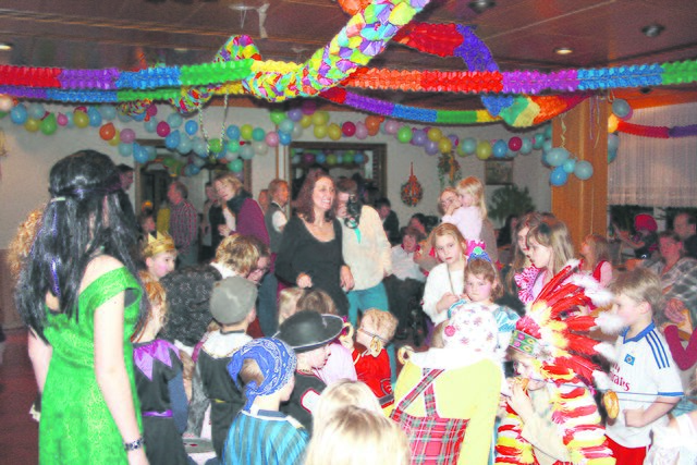 Auf der Kindermaskerade in Sahrendorf war ordentlich was los