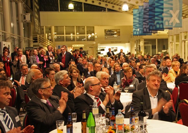 Für seine Rede erhielt McAllister reichlich Applaus