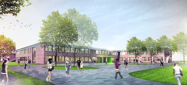 Skizze 2: So sieht die Oberschule in Jesteburg später einmal aus | Foto: archiv