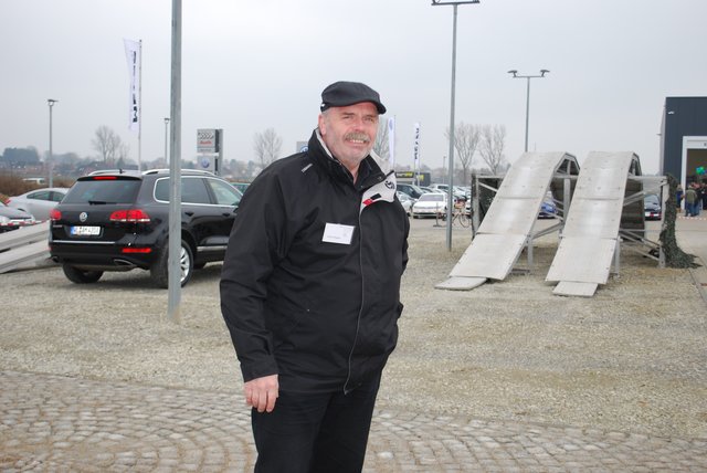 Offroad-Parcours-Betreiber Werner Wangler