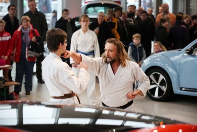 Judo-Vorführung des Todtglüsinger Sportvereins, hier Detlef Ott | Foto: Autohaus Meyer