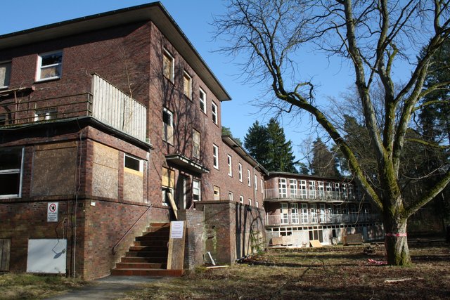 In wenigen Wochen wird vom Uhlenbusch nichts mehr übrig sein, außer den Erinnerungsstücken, die sich einige Besucher am Sonntag sicherten