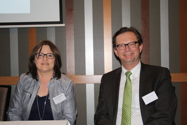 Die beiden Neuen im Vorstand: Silvia Hotopp-Prigge und Dr. Stefan Schwarz