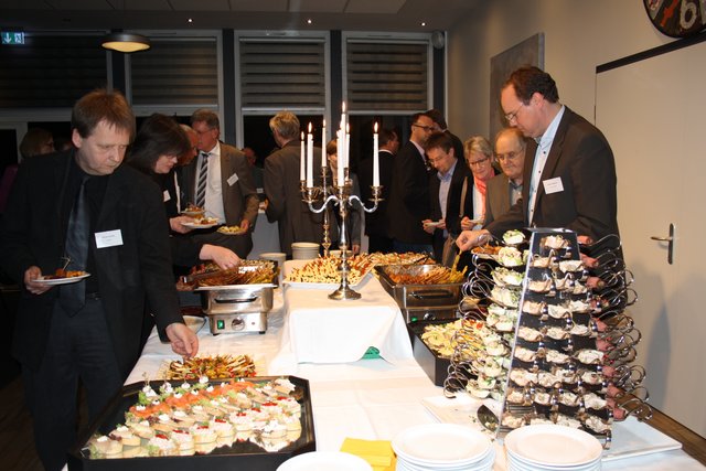 Wie immer super: das Fingerfood-Buffet in Höft's Markthaus in Neukloster