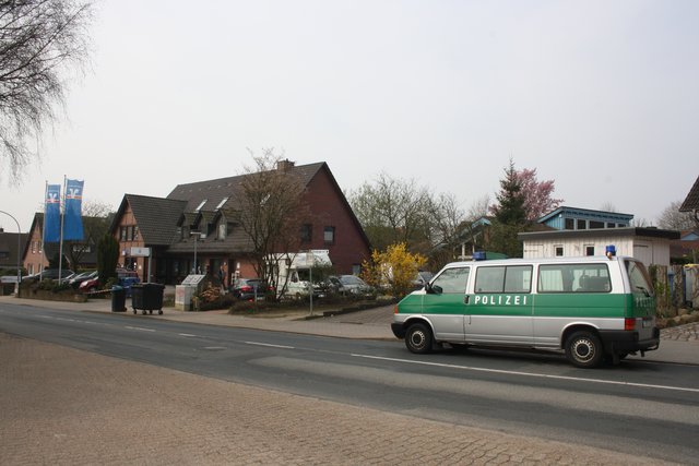 Die Polizei ist vor Ort