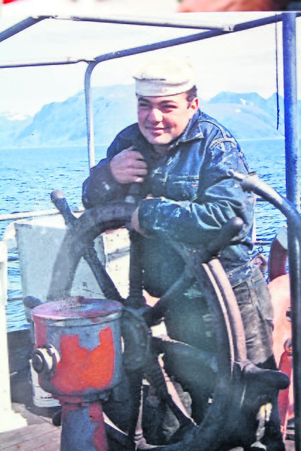 Ein Bild aus den Zeiten als junger Seemann | Foto: oh