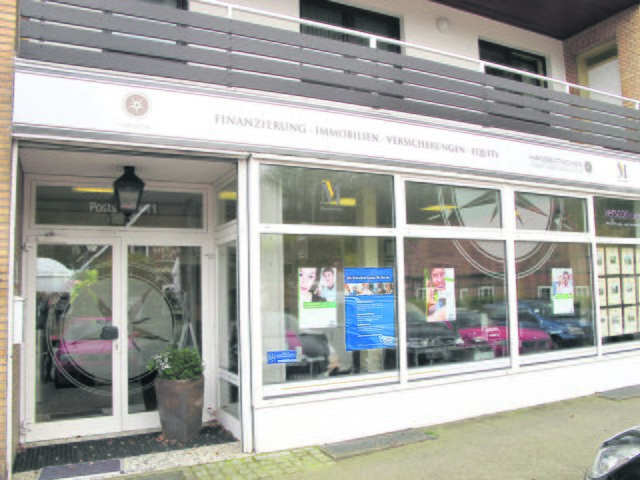 Das Büro in der Poststraße 11 in Bendestorf