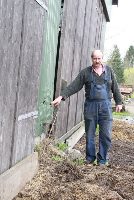 Im Januar brachen Viehdiebe Jürgen Stellings Stall auf