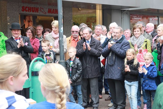Applaus für den Chor