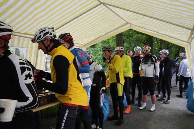 Die Verpflegungstelle K2/K4 wurde von den Radsportlern, die die langen Strecken fuhren, zweimal besucht