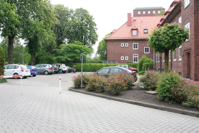 Expansionsfläche: der Parkplatz des Kreis-Umwelltamtes