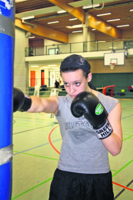 Nicht nur beim Kampf, auch im Training ist Konzentration gefragt
