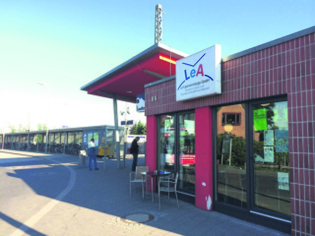 Die Öffnungszeiten des integrativen Bahnhofskiosks von LeA wurden reduziert