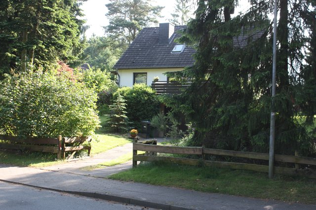 Das Haus in Buchholz, in dem die schreckliche Tat passierte