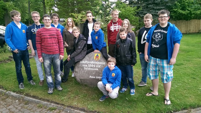 Auch die Jugendabteilung zeigt beim Schützenfest ihr Können | Foto: oh