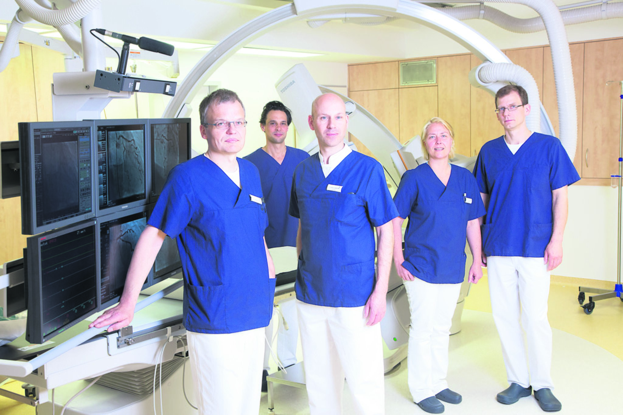 Modernes Herzkatheterlabor im Krankenhaus Buchholz: Mit innovativer Technologie wird Patienten ...