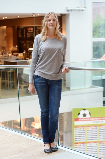 Vorher: Michaela Mühlich | Foto: Martin Elsen