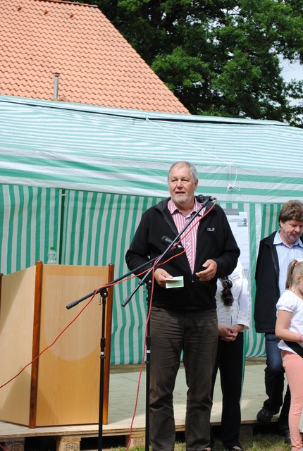 Fredenbecks Bürgermeister Hans-Ulrich Schumacher