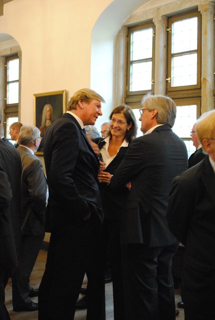 Die Besucher unterhielten sich prächtig