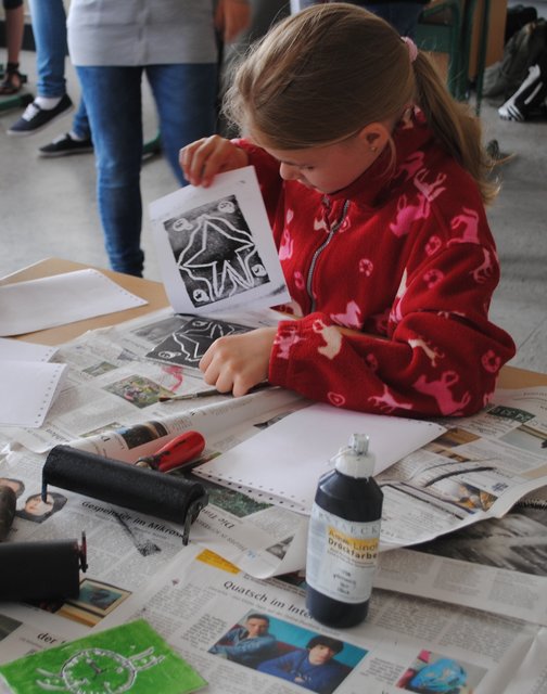 Beim Tag der offenen Tür konnten die künftigen Realschüler viel erleben | Foto: oh