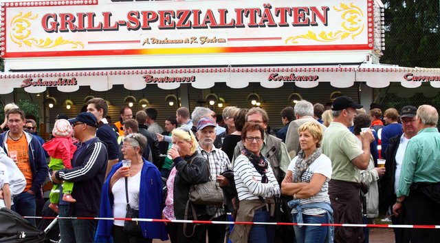 Stärkung für die Fußballfans