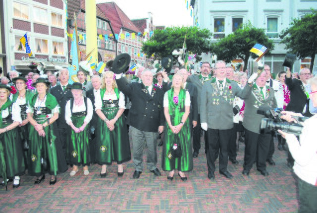 Angetreten zur Proklamation | Foto: tk