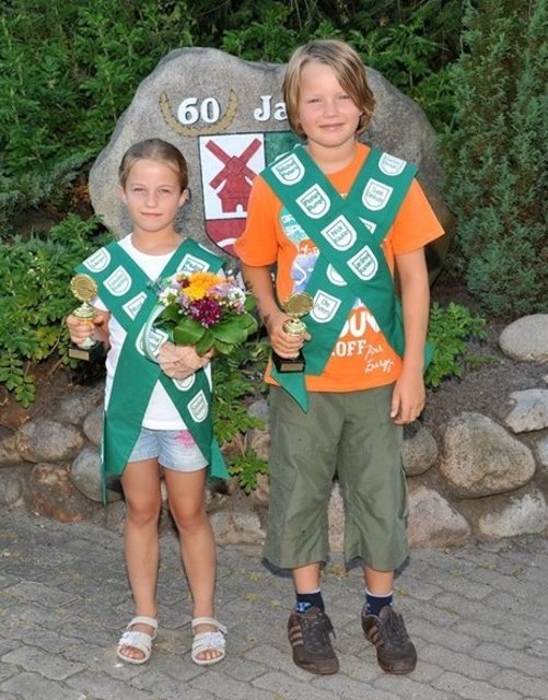 Die Kinderkönige: Natalie Heyer und Moritz Dyck | Foto: oh