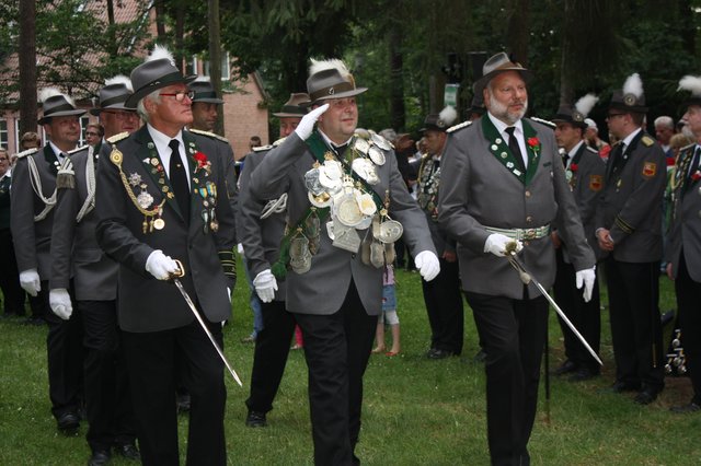 Der alte König Jogi Meyer (Mi.)