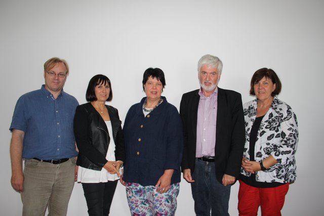 Vom Projekt begeistert: Dr. Dirk Pohl, Monia Ix, Christel Oehr, Jörg Utermöhlen und Helga Kopiske