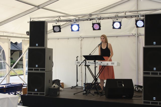 Jazz-Musikerin Nora Sänger sorgte für traumhafte Unterhaltung