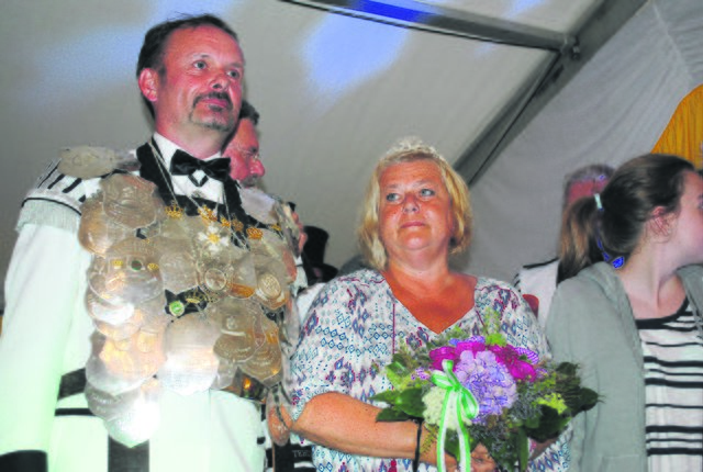 Dietmar Burfeindt mit seiner Königin Petra | Foto: tk