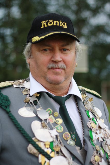 Manfred Gössler vertrat ein Jahr den Asendorfer Schützenverein als König